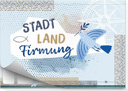 Stadt – Land – Firmung: Spielblock