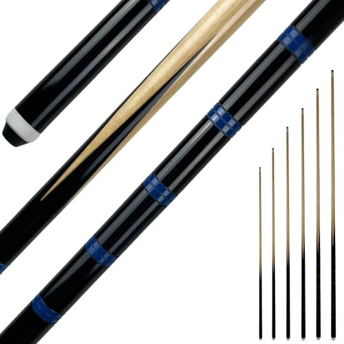 Winsport einteiliger Billard Queue ECO, robuster Pool Cue, 110 cm, 12mm Schraubleder Spitze,Kinder und Erwachsene,Billardqueue für Gastronomie und Jugendeinrichtungen