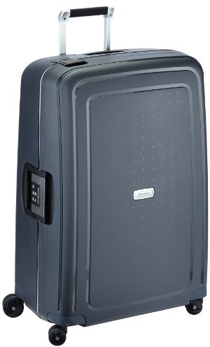 Samsonite Koffer Großer Reisekoffer S'cure DLX Spinner 75/28, 75 cm, 102 Liter, Graphite, 50918-1374