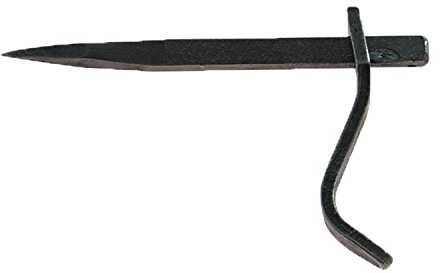 Stubai 441304 Forged Plastering Hook Set, Grey, 155 mm