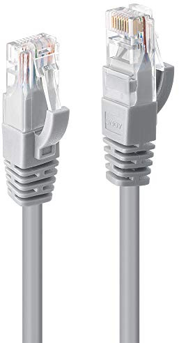 LINDY 7.5m Cat.6 U/UTP Ethernet Cable, Grey