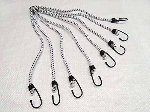 Bungee Cord 8 Leg Octopus 8MM X 800MM (Shock Strap Hooks Tie Down Tarp Tent Canopy)