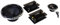 VIBE Blackair 6.5 Black Edition 3 Way Component Kit