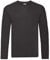 Fruit of the Loom Mens Original Long Sleeve T-Shirt (2XL) (Black)