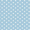 babrause® Baumwollstoff Punkte Hellblau Webware Meterware Popeline OEKOTEX 150cm breit - Ab 0,5 Meter