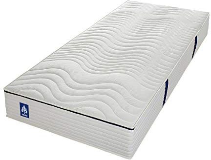 Irisette Fehmarn 500er Tonnentaschenfederkernmatratze, Wendematratze mit 7 Zonen, Härtegrad 4, 120 x 200 cm, Öko-Tex Zertifiziert, produziert nach deutschem Qualitätsstandard