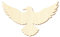 Fliegender Holz Rabe - Deko Basteln 5-50cm, Größe:6cm, Pack mit:10 Stück