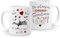 Moonworks® Kaffee-Tasse Panda Ich Deins Du Meins Wir Eins Liebes-Geschenk Valentinstag Liebesbeweis Liebeserklärung Die schönsten Erinnerungen. weiß Keramik-Tasse