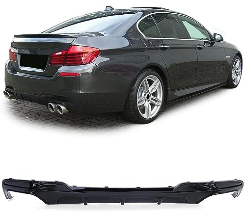 Heckdiffusor Performance Schwarz Glanz passt für 5er BMW F10 F11 550i M550d