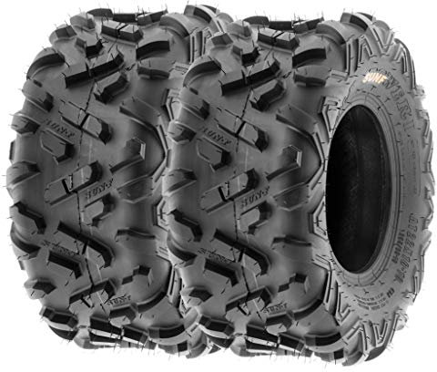 SunF A051 22x10-10 22x10x10 Power.II AT All-Terrain Reifen ATV UTV Geländereifen 6PR TL 47J, Satz von 2 Stück