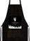 CADEAUX.COM Personalisierte Schwarze Kochschürze - Hirsch