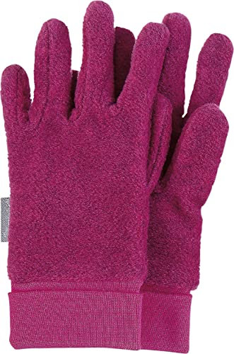Sterntaler Unisex Kinder Fingerhandschuhe aus Microfleece, mit Elastischem Bündchen Fingerhandschuh, Rosa, 3