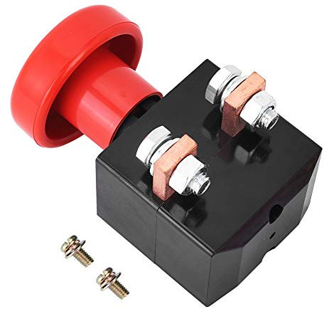 Interruptor de carretilla elevadora eléctrica, 220V 250A Carretilla elevadora eléctrica universal Interruptor de alimentación de CC Interruptor de parada de emergencia de alimentación de CC Interrupto