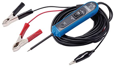 Draper 61820 6-24V Auto Probe DC Power Circuit Electrical Tester, Blue and Black, One Size