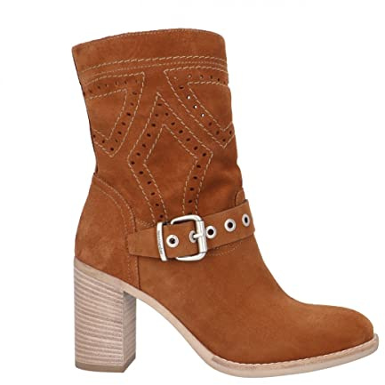 Nero Giardini E217900D Stivaletti Donna in Camoscio