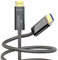 MOSHOU HDMI 2.1 8K/4K/2k Glasfaser-Kabel eARC HDR HDMI 2.1 8K@60Hz 4K@120Hz 2K@144Hz Weiche TPU-Hülle Kabel für Xbox/PS5/Samsung/QLED/TV/Verstärker/Switch/PC(1M)