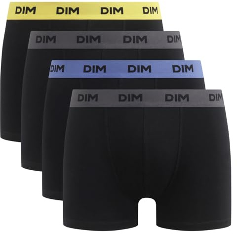 Dim Boxer Homme Mix and Colors Coton Stretch x4