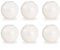 Officina Naturae Set 6 Palline dosatrici ecologiche e graduate per polvere lavatrice e bucato liquido Made in italy