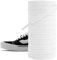NDTEZUGT 8mm Cordones Planos para Vans Skate Zapatillas, Algodón Cordones de Repuesto para Tenis de Lona (blanco,54/140cm)