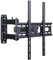 Soporte de Pared para TV Televisor Giratorio inclinable Pantallas Planos y Curvos de 26-55 Pulgadas, Universal Montaje con Doble Brazo 40kg, MAX VESA 400x400mm