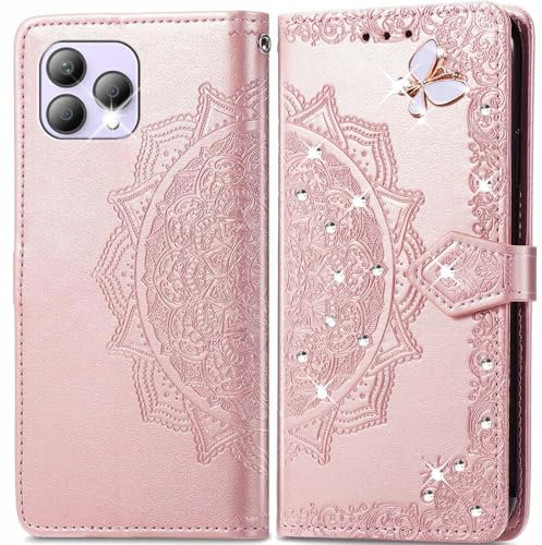 Custodia per Wiko T60/Cubot P80,Flip Pelle Cover a Libro con Slot per Schede compatibile con Wiko T60/Cubot P80,Supporto Stand, Interno TPU Protezione Portafoglio Case