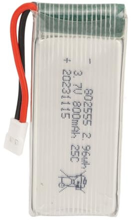 3,7 V 25 C Rate 800 MAh LiPo-Akku, RC-Quadcopter-Akku mit XH2.54-Stecker für F181 F163 H12C Quadrocopter