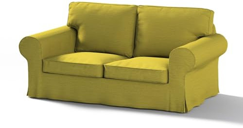 dekoria Ersatz für Bezug für Ektorp 2-Sitzer Schlafsofa ALTES Modell Sofahusse passend für Modell Ektorp grün