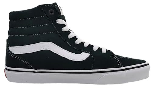 Vans Filmore Hi, Sneaker Uomo, Suede Scarab White, 40 EU