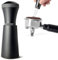 Espresso Distribution Tool with WDT Needles - 0.3mm Stainless Steel, Aluminum Alloy Handle with Stand, Black Coffee Tampers