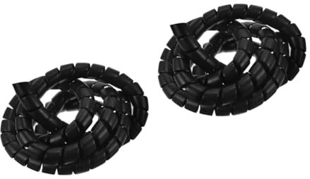 jojofuny Manchon Protecteur Pour Tuyau D'Evacuation Protection Contre 'Eau Pour Câbles Et Tuyaux De Climatisation Couleur Noire 25mm De Diamètre De Longueur