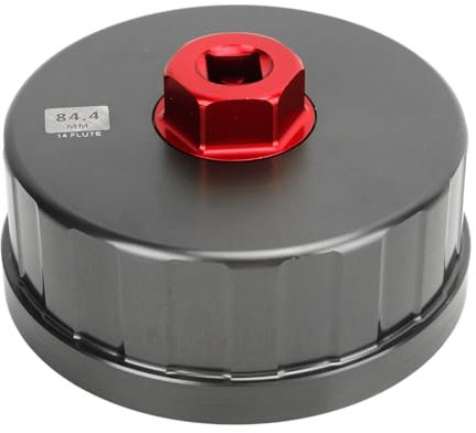 Grcfumo Ölfilterschlüssel, Metall-Ölfilterschlüssel verstellbar, leichtes Werkzeug zum Entfernen des Ölfilters, Werkzeug zum Entfernen des Ölfilters für 3,0-Liter-Motoren