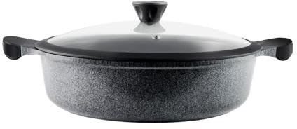 Sautoir noir 28cm - Charbon