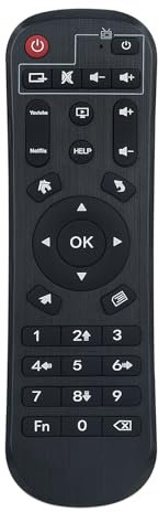 VINABTY Neu Ersetzte Fernbedienung Passend für A95X F2 F3 F4 R3 R5 Air Slim Max+ Max Plus TV Box X88 PRO Mini 20 S 10 T, Also Compatible with Android Rupa Smart TV Box