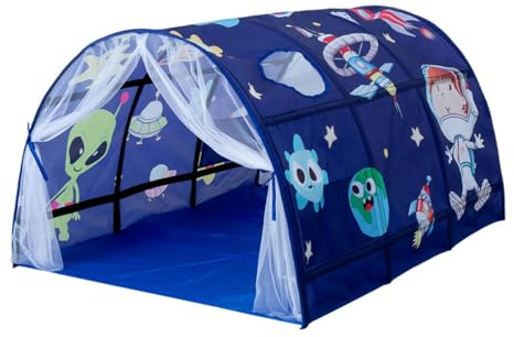 Prinzessin Kinder Siege - Sternenlicht Bett Traum Kinder Spielzelte, Spielhaus Privatsphäre Platz Schlafen Gemütliche Zelte | Bettzelt mit Innentasche, 2-in-1 Schlafzimmer Indoor Spiele für