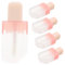 SAFIGLE 5pcs Lipstick Bottle Lip Gloss Pencil Lip Oil Bottles Liquid Lipstick Tubes Tubes Bulk Lip Oil Containers Lip Plumper Tool Lipstick Containers Empty Tube Plastic