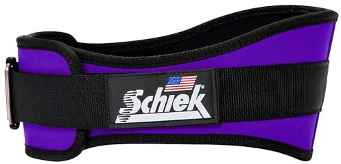 Schiek Sports Gürtel, unisex, bequem justierbar, Rückenbreite 15 cm, Unisex, SG_B00151WIKS_US, purpur, M