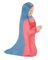 Ostheimer 42111 Maria II aus Holz Höhe 12,5cm