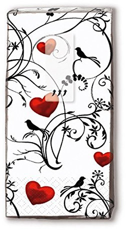 Motiv Taschentuch FSCMix 10 Stck. Ornament with he
