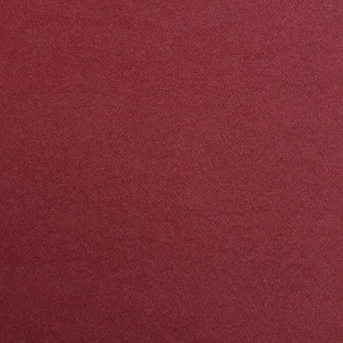 Clairefontaine 97476C Fotokarton Pack, 25 Bögen Premium, Din A4, 21 x 29.7 cm, 300 g, bordeaux