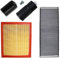 BESTPRICE Inspektionspaket Filterset mit 1x Luftfilter, 1x Innenraumfilter (Pollenfilter), 1x Ölfilter, 1x Kraftstofffilter, Kompatibel mit AUDI A4 B5 (8D2) (8D5), VW PASSAT B5 (3B2) (3B5)