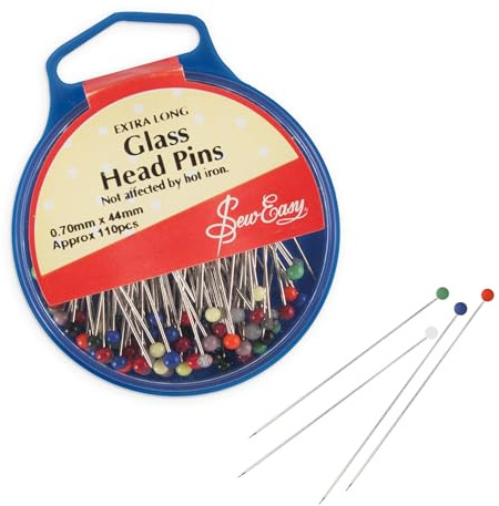 Hemline pins, Glass,Nickel