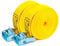 PONSA T35 - Lote 2 Cinchas de Amarre con trinquete 35 mm. Longitud 4 Metros – Correa de Amarre con Rotura 500 kg - 1000 kg (en Forma de aro)