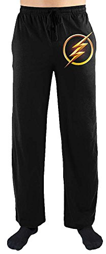 Flash TV Series Symbol Sleep Pants- Medium Black
