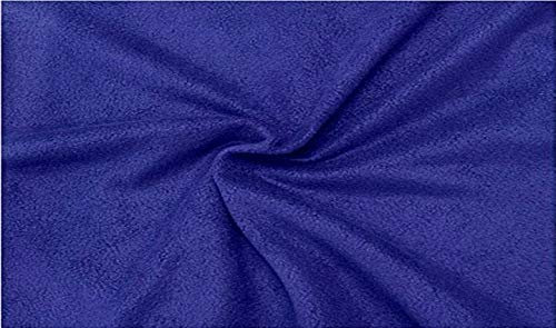 FABRICS-CITY ROYALBLAU POLARFLEECE FLEECE STOFF ANTIPILLING STOFFE, 2574(royalblau)