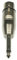 Accu Cable 3 Pin XLR hembra a Jack de 6,3 mm mono adaptador de audio Plug