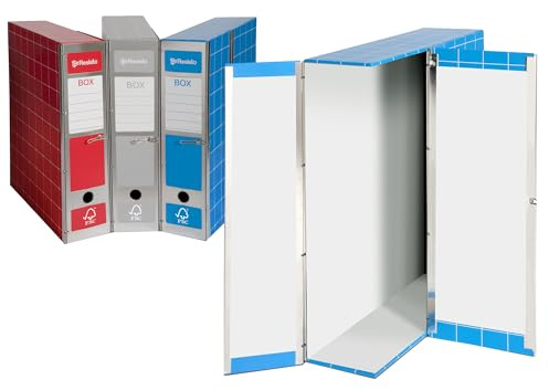 Scatola con cerniera Box 1 Resisto 28x35x8,5 cm 9 cm blu RESX101.BL