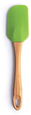 Excelsa – Espátula de Silicona, 22 cm, marrón/Verde