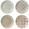 Table Passion - Coffret de 4 assiettes plates Bohème 26 cm