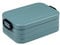 Mepal Brotdose Midi – Brotdose To Go - Lunchbox für 2 Sandwiches oder 4 Brotscheiben - Meal Prep Box - Brotdose Erwachsene - Essenbox mit Unterteilung - Nordic green