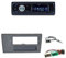 Autoradio Caliber RMD021 USB/Micro-SD/FM-Tuner/AUX-IN + Radioblende + Fach dunkelgrau + ISO Adapter • spezifischer Antennenadapter Volvo für Volvo S60 01-08/04 •Volvo S70/V70/C70 01/00-08/04